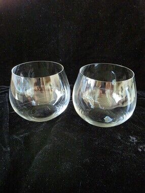 Riedel 'O' set of 2, stemless wine glasses, Oaked Chardonnay